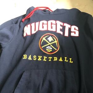 Blue hoodie